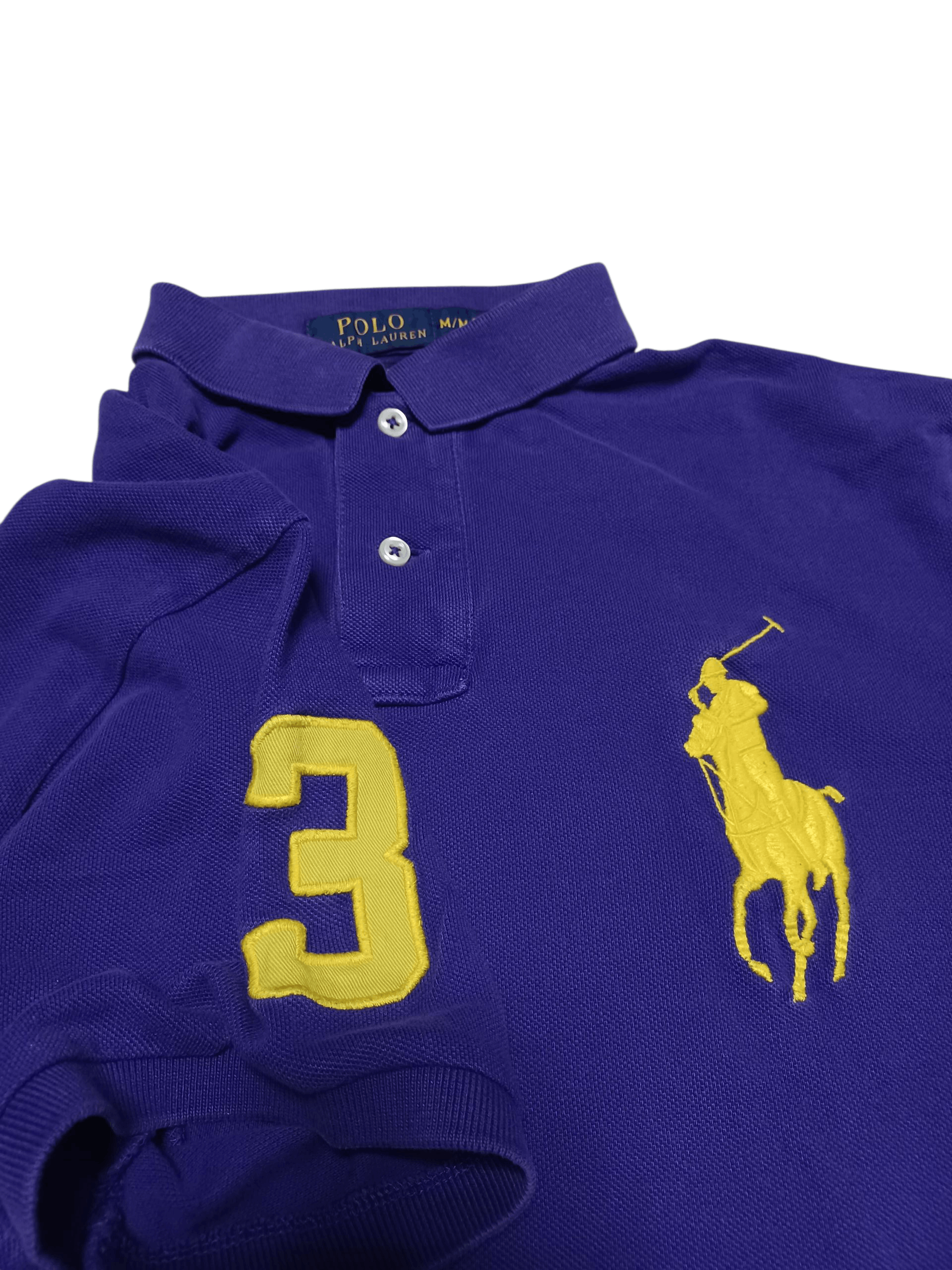 Polo Ralph Lauren POLO RALPH LAUREN VINTAGE LUXURY BIG PONY POLO SHIRT Size US M / EU 48-50 / 2 - 2 Thumbnail