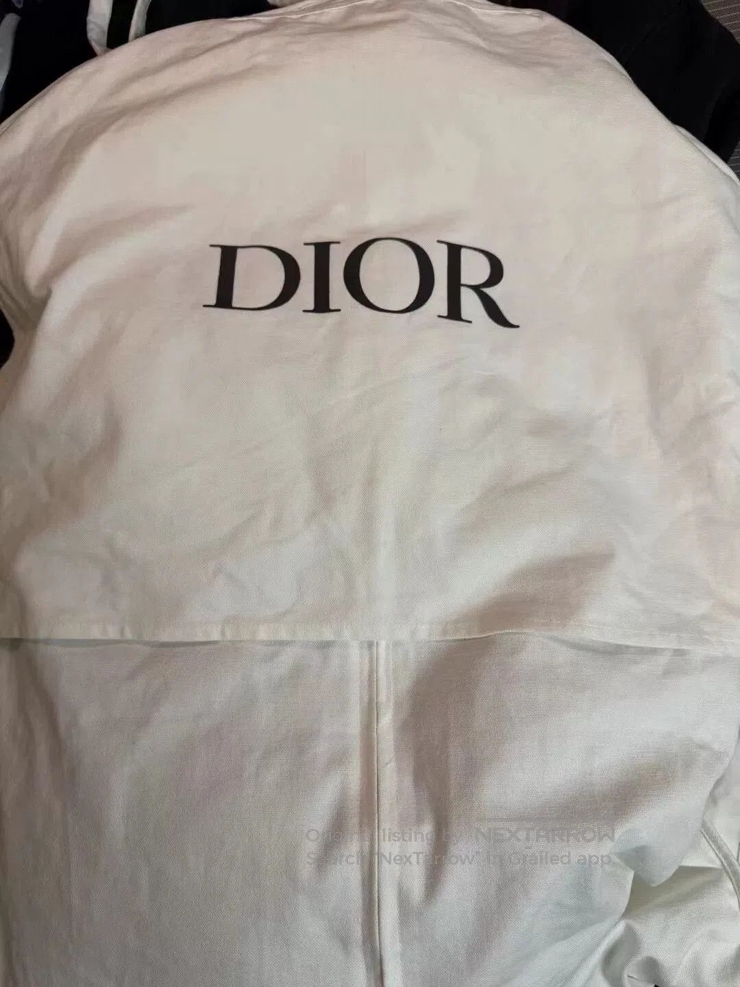 Dior dior logo printed down jacket in black. Size US XXL / EU 58 / 5 - 6 Thumbnail