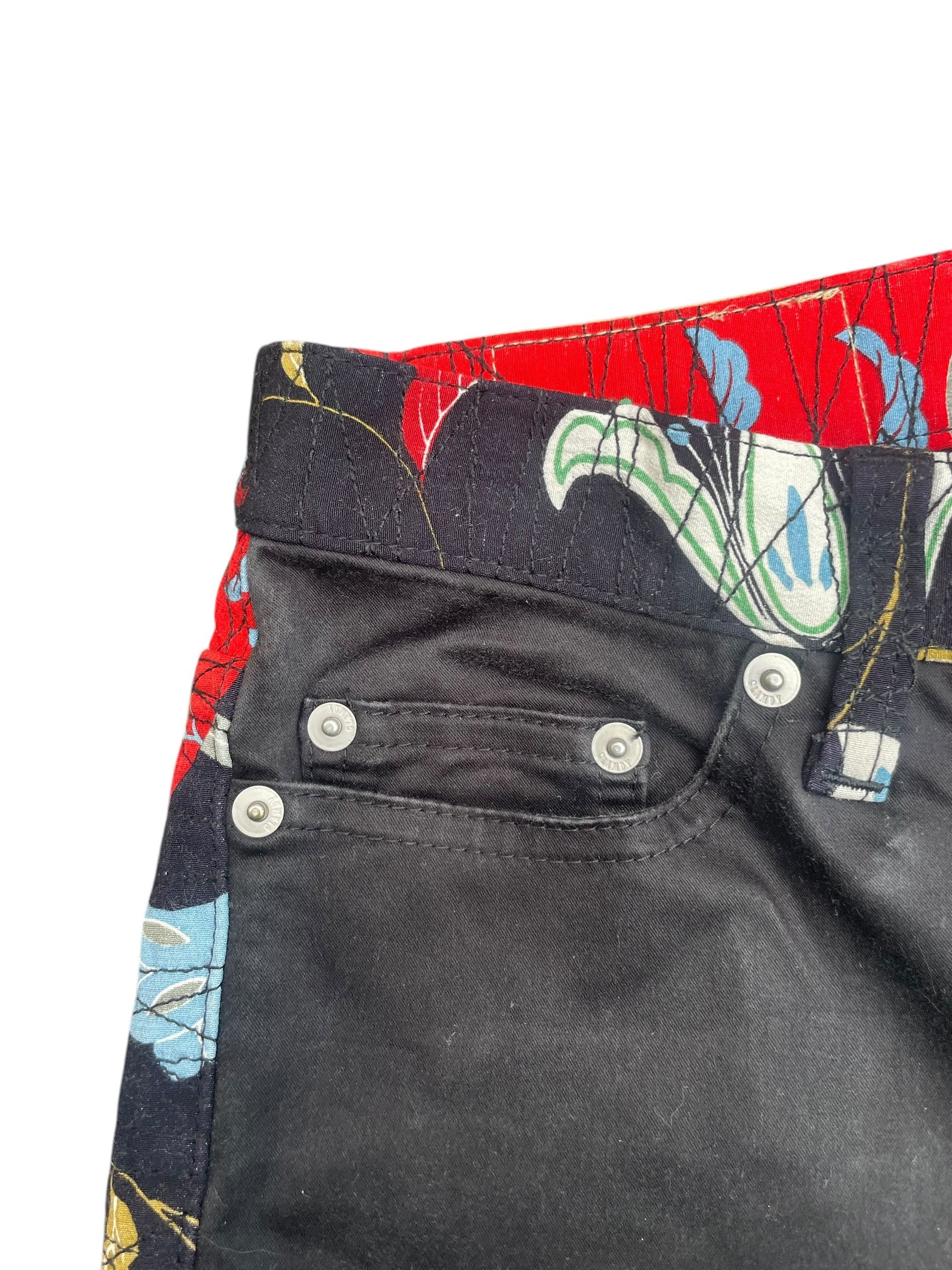 Japanese Brand Glamdy Flare Custom Denim Size 27" / US 4 / IT 40 - 4 Thumbnail
