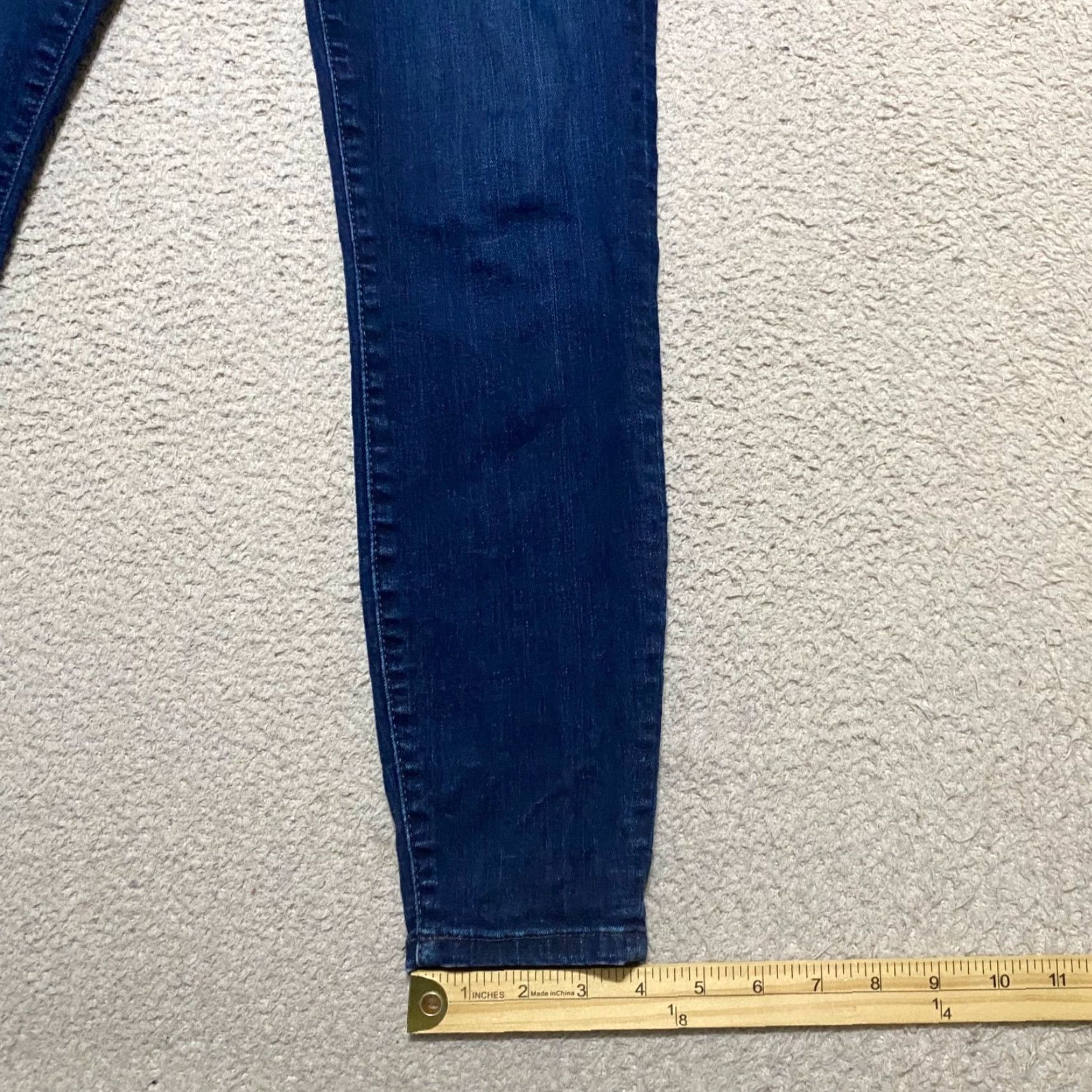 Vintage KUT from the Kloth Jeans Womens sz 2 Blue Denim Dark Wash Connie Ankle Skinny 26 in Inseam 26 in 5-Pocket Stretch Regular Mid Rise Vintage No Size 26" / US 2 / IT 38 - 5 Thumbnail