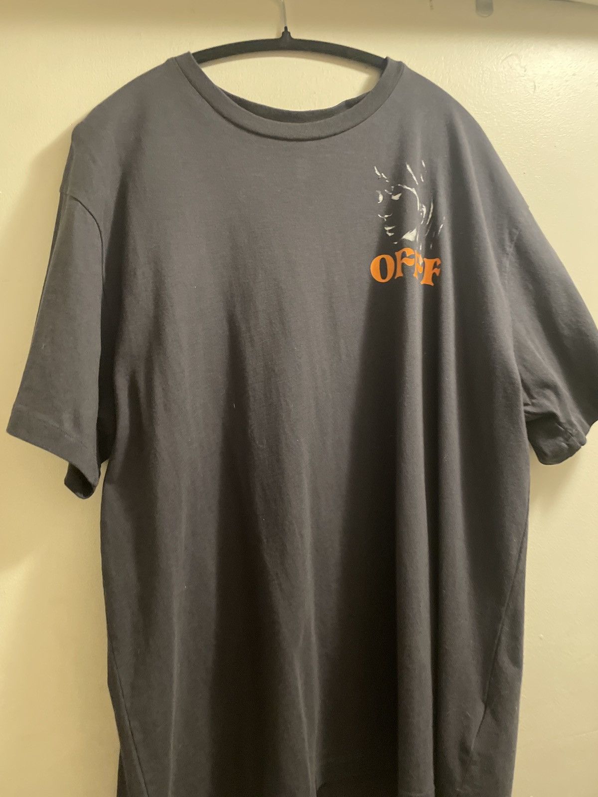 Off-White × Virgil Abloh Off white beige portrait t (2019) Size US M / EU 48-50 / 2 - 2 Thumbnail
