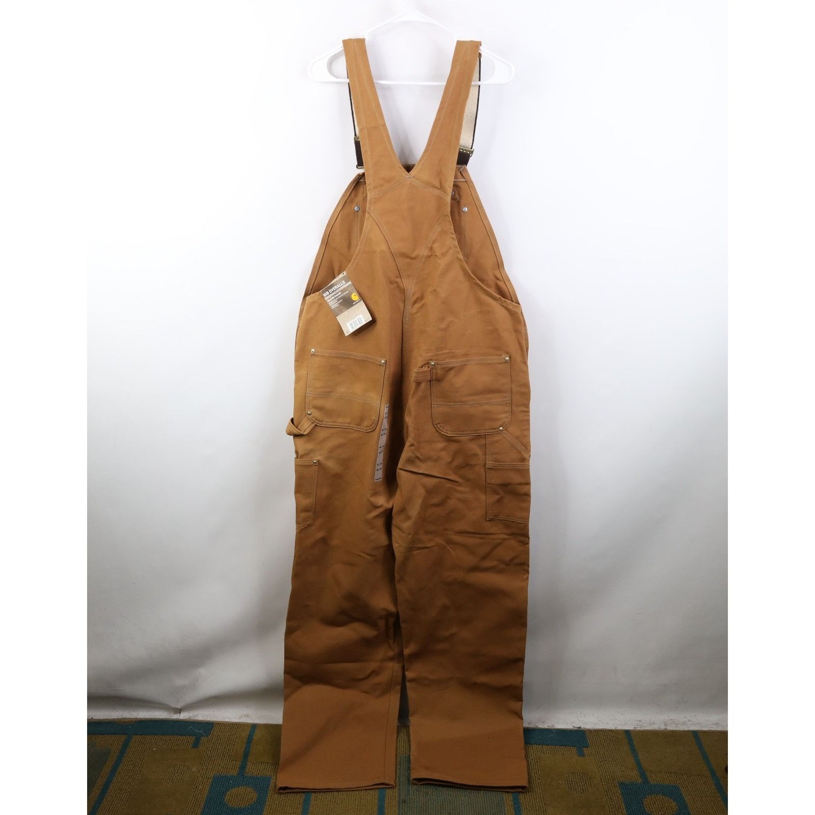 Carhartt Deadstock Vintage Y2K Carhartt Double Knee Duck Overalls Size US 40 / EU 56 - 17 Thumbnail