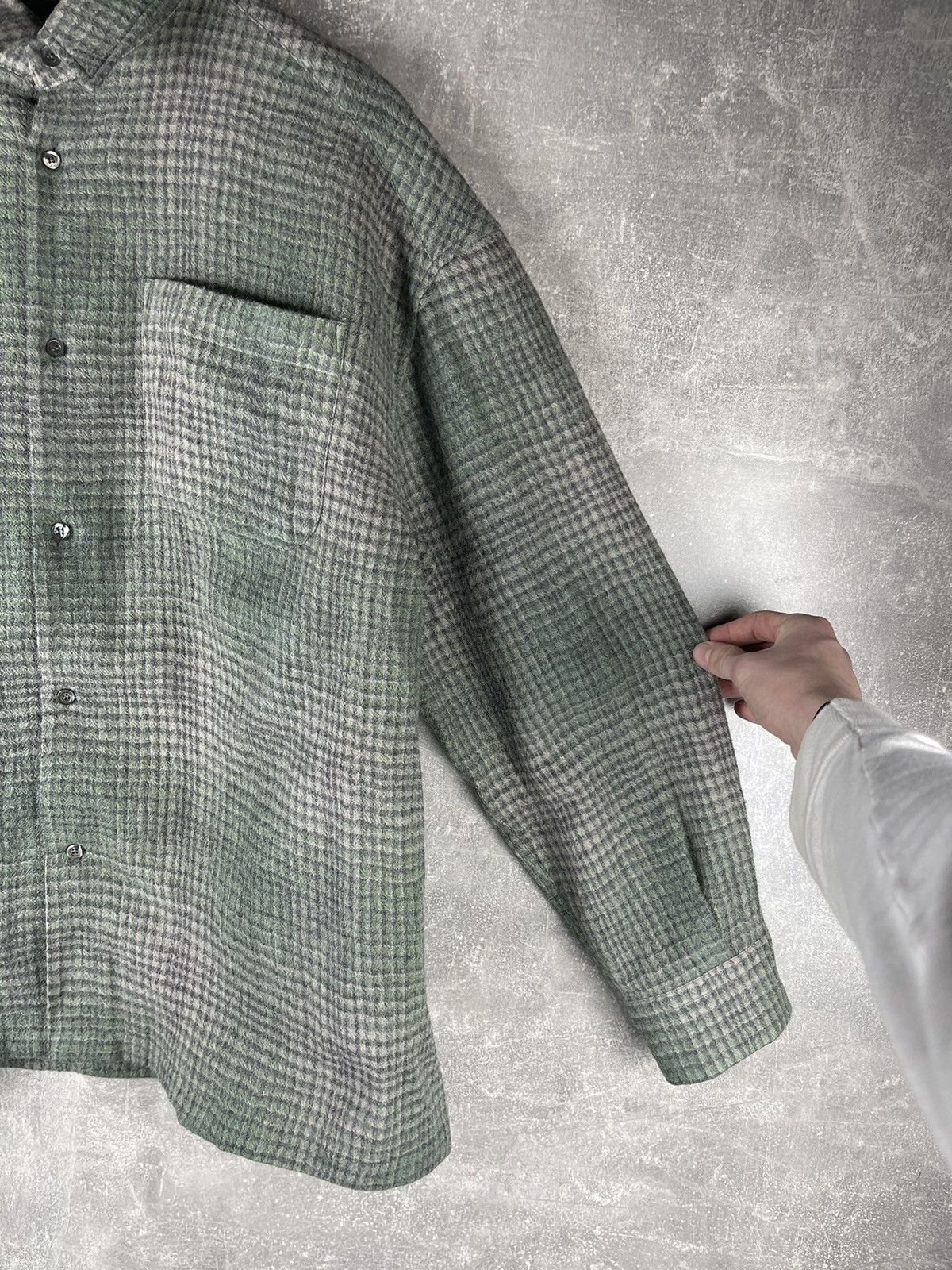 Other Rold Skov Oversized Virgin Wool Check Shirt Jacket Green Size US S / EU 44-46 / 1 - 4 Thumbnail