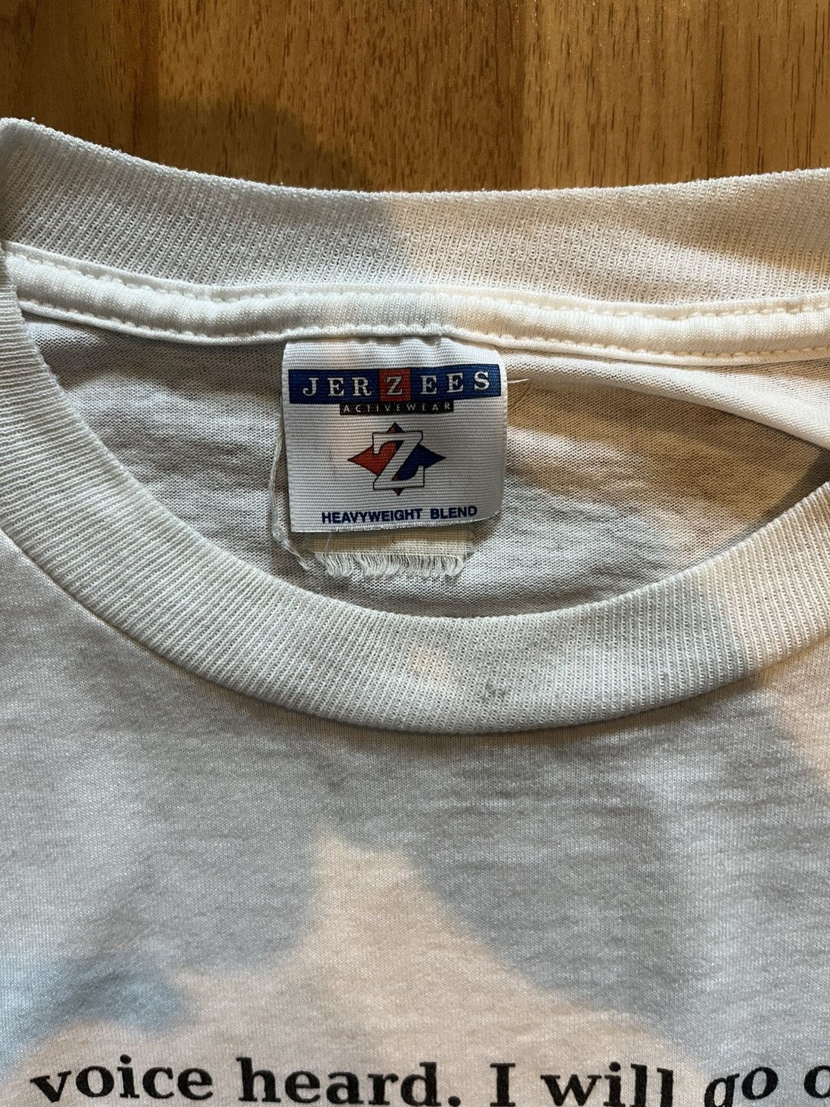 Other Vintage 90s Anne Frank Tee Size US L / EU 52-54 / 3 - 3 Thumbnail