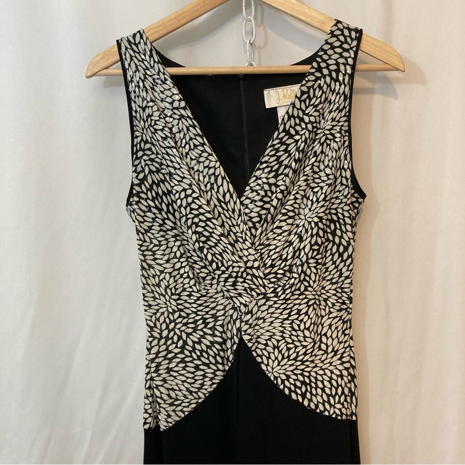 Joseph Ribkoff Vintage J. Ribkoff Couture Joseph Ribkoff Gown Maxi Dress Size M / US 6-8 / IT 42-44 - 3 Thumbnail