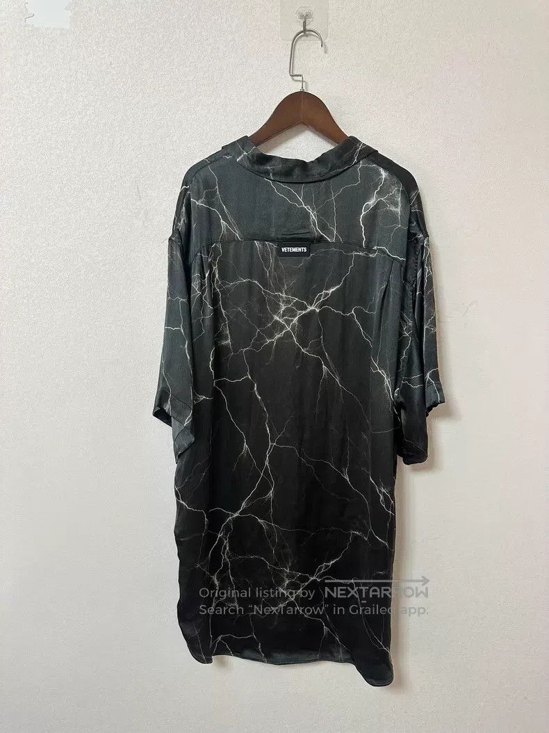 Vetements Vetements Lightning Silk Short Sleeve Size US M / EU 48-50 / 2 - 2 Thumbnail
