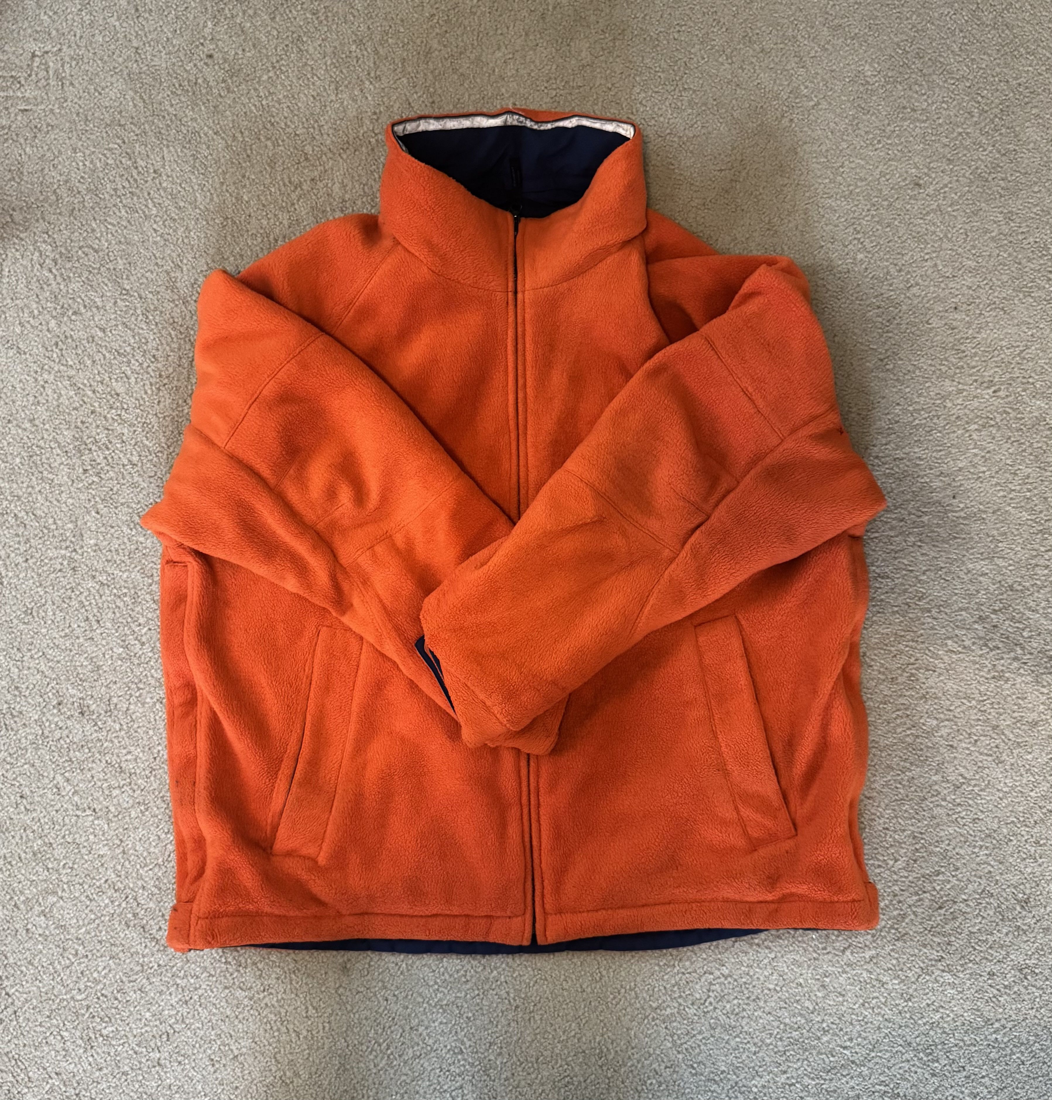 Cremieux Cremieux Sport Reversible Jacket Canvas/Fleece Size US L / EU 52-54 / 3 - 2 Thumbnail