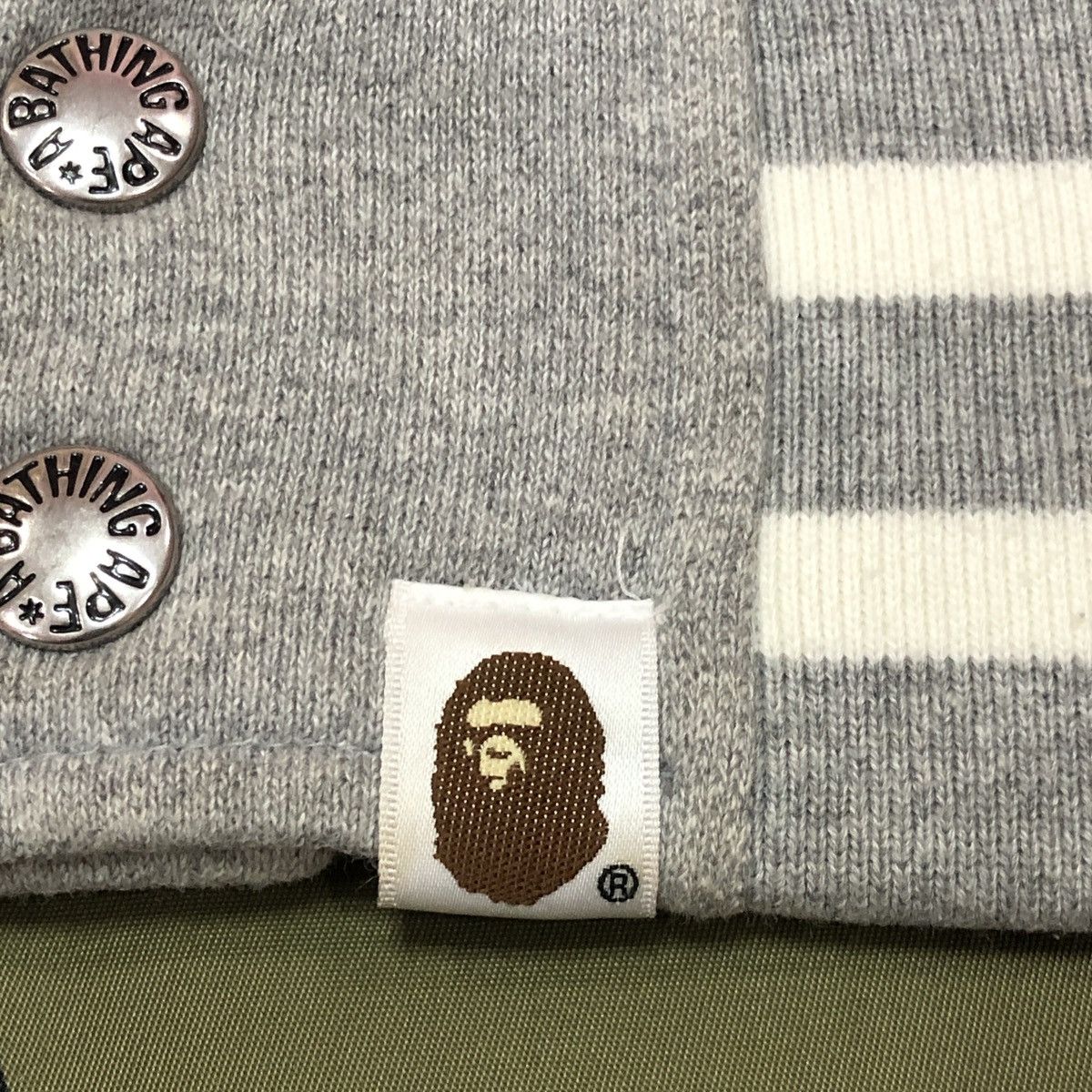 Bape Bapesta Varsity Jacket Size US L / EU 52-54 / 3 - 10 Thumbnail