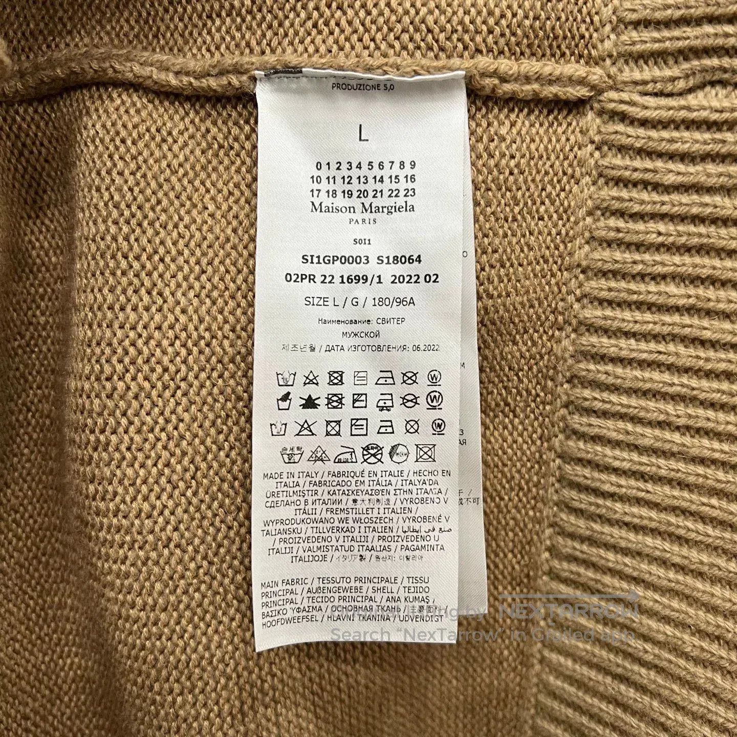 Maison Margiela Maison Margiela Buttoned Wool Knit Cardigan. Size US L / EU 52-54 / 3 - 6 Thumbnail