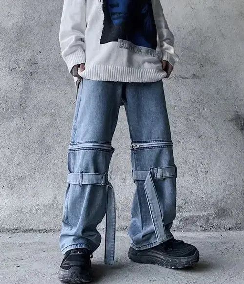 Jean Custom denim jeans Size US 32 / EU 48 - 3 Thumbnail