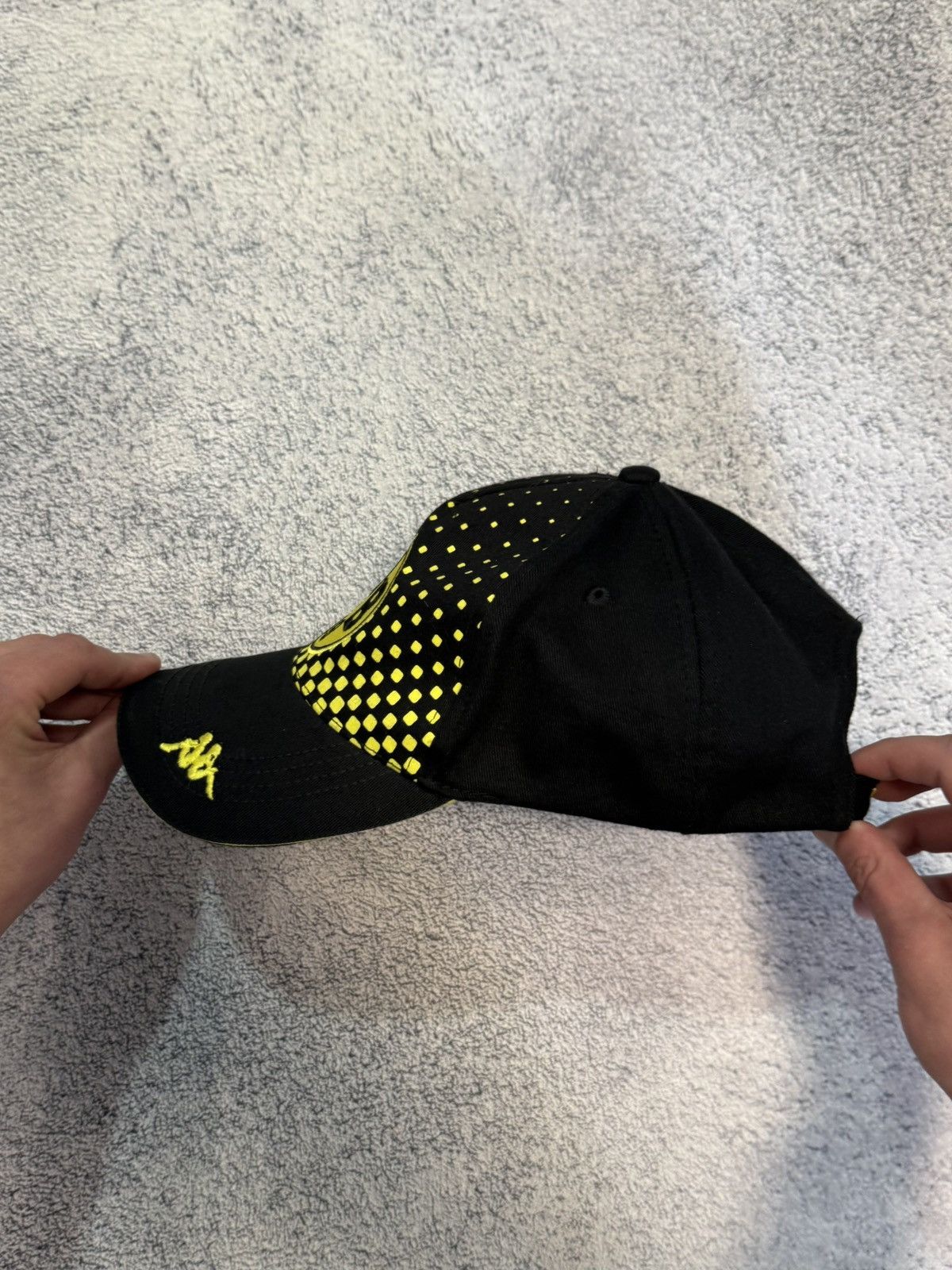 Kappa Vintage Borussia Dortmund BVB 09 Kappa Cap Hat Logo Football Size ONE SIZE - 3 Thumbnail