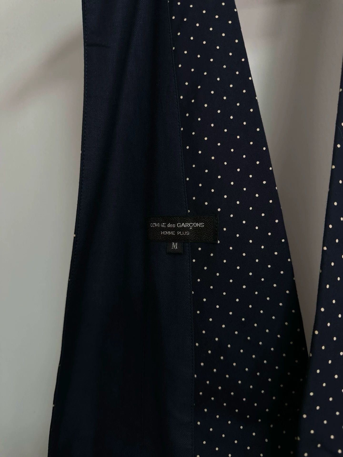 Comme des Garcons CDG 1989SS Discharge Polka Dot Blue Vest Size US M / EU 48-50 / 2 - 4 Thumbnail