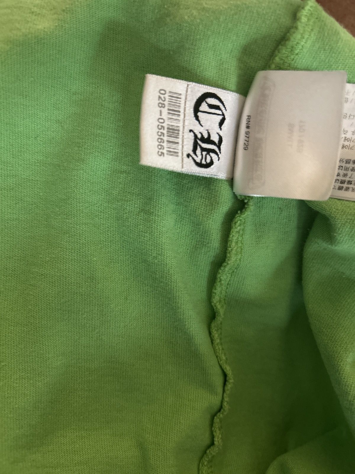 Chrome Hearts Chrome Hearts Matty Boy Sex Records Green T-Shirt Size US S / EU 44-46 / 1 - 11 Thumbnail