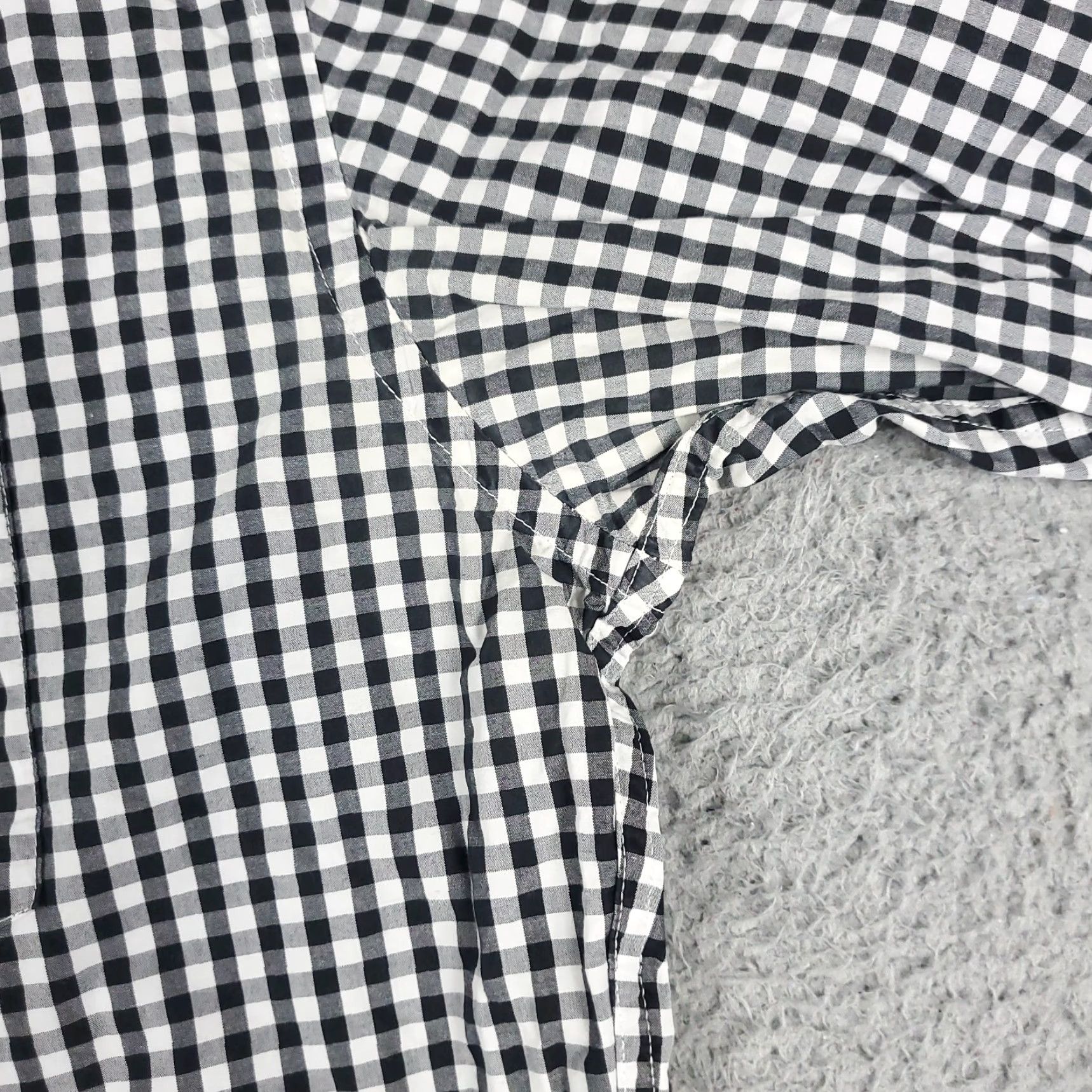 Tommy Hilfiger Tommy Hilfiger Button-Up Shirt Mens XL Gray Black White Check Long Sleeve Size US XL / EU 56 / 4 - 4 Thumbnail
