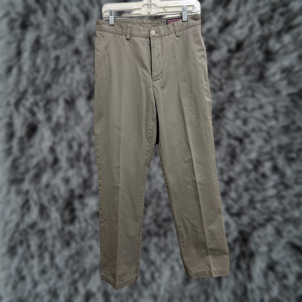 Vineyard Vines Vineyard Vines Club Pants Mens 30x32 Beige Preppy Performance Golf Size US 30 / EU 46 - 1 Thumbnail