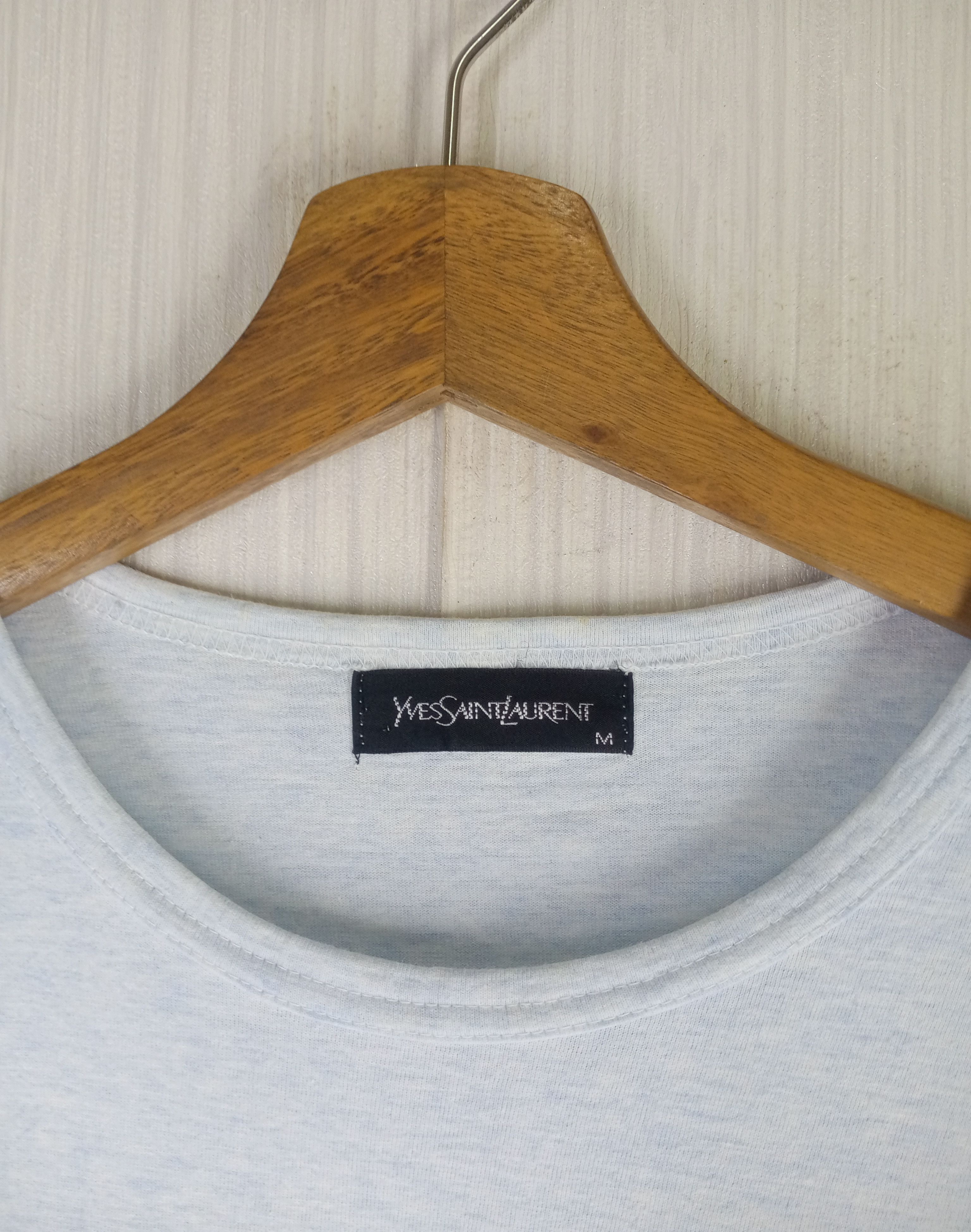 Yves Saint Laurent Rare Vintage Yves Saint Laurent Long Sleeve Tshirt Size US M / EU 48-50 / 2 - 4 Thumbnail