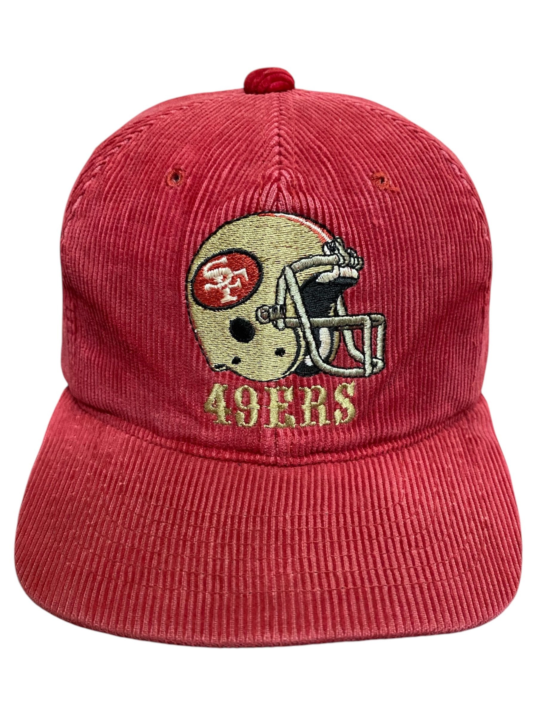 San Francisco factory 49ers Vintage 80s Corduroy Snapback Hat