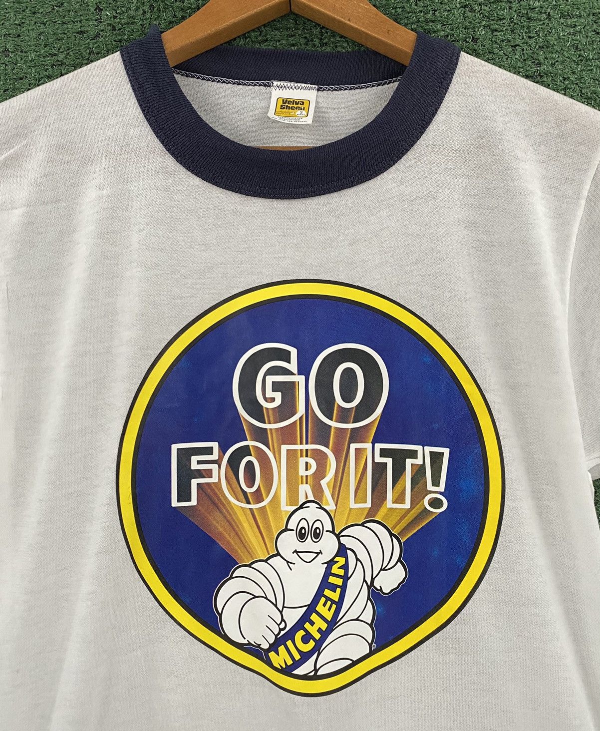 Vintage VTG 70s Michelin Man Tires For It T-Shirt Womens XS Size XS / US 0-2 / IT 36-38 - 3 Thumbnail