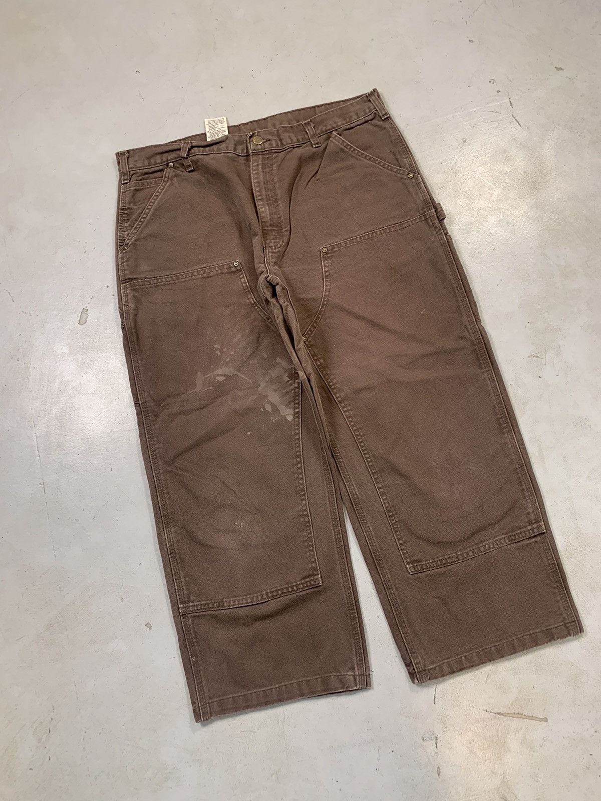 Carhartt Vintage Carhartt B136 DKB double knee workwear Size US 38 / EU 54 - 3 Thumbnail