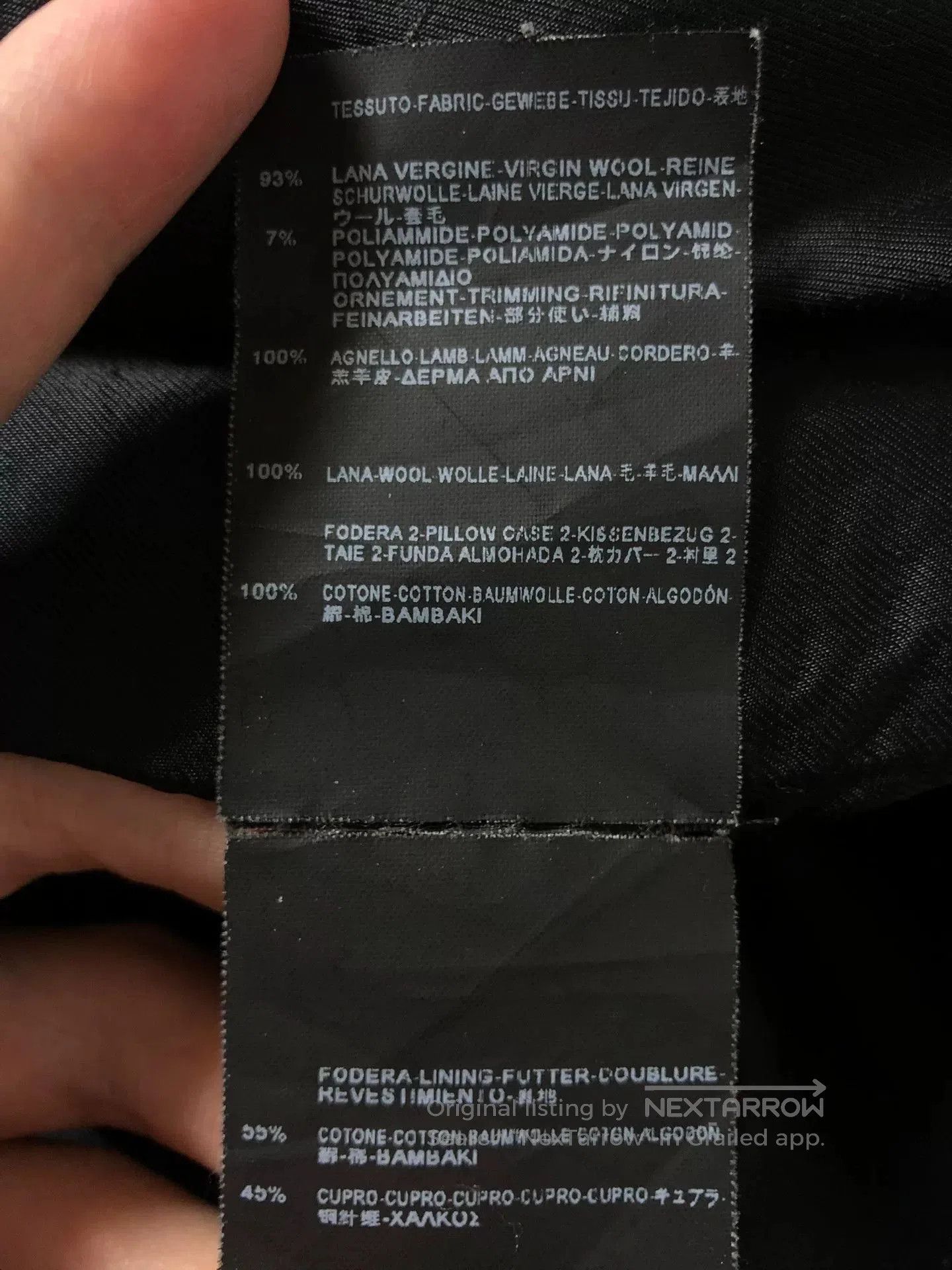 Saint Laurent Paris saint laurent black and white baseball jacket. Size US XXL / EU 58 / 5 - 8 Thumbnail