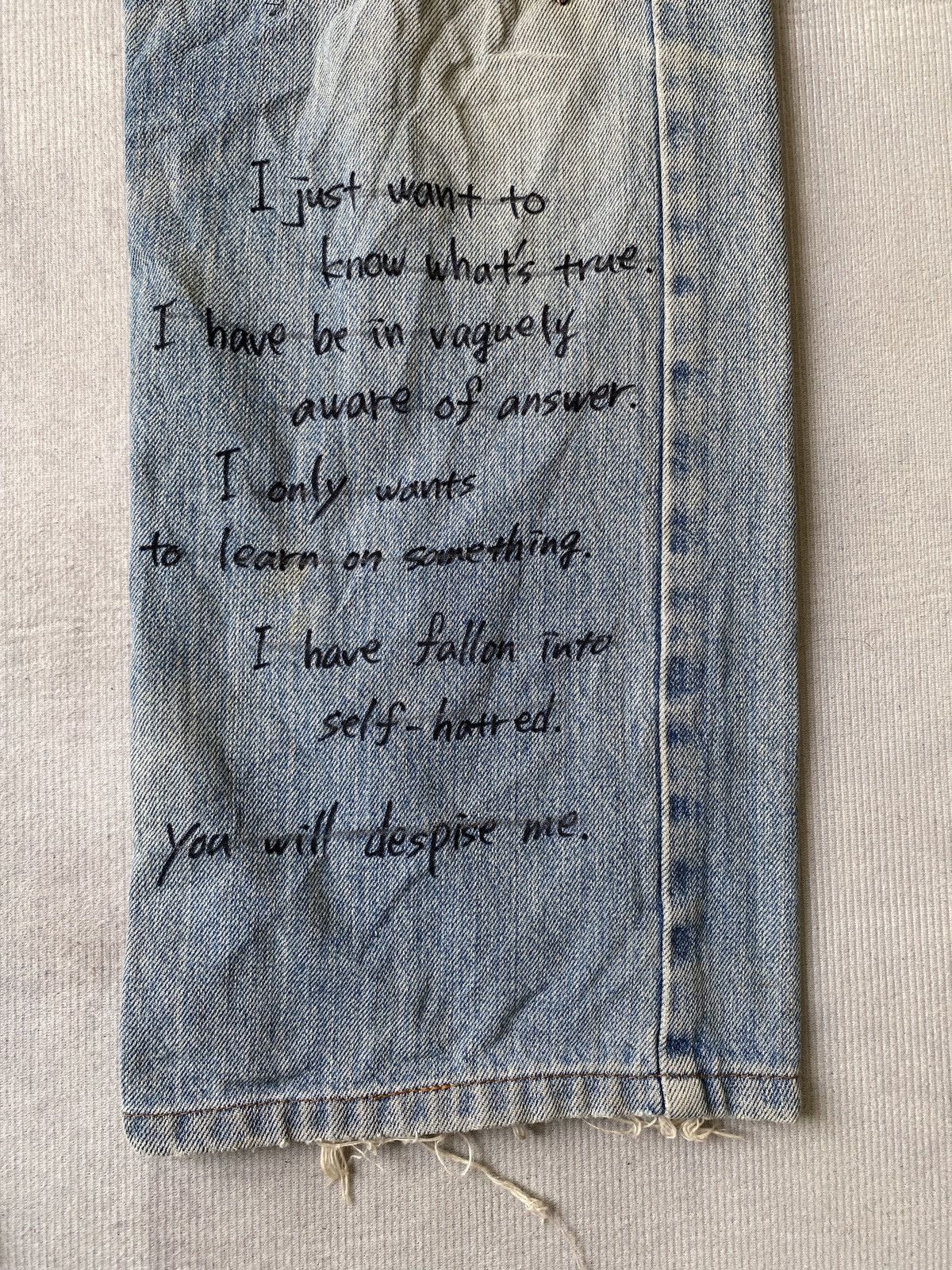 Levi's Vintage 90’s Levi’s 512 Distressed Denim Size US 28 / EU 44 - 8 Thumbnail