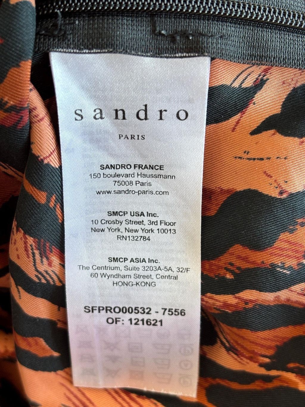 Sandro Sandro Paris Silk Leopard Print Mini Dress Designer Size M / US 6-8 / IT 42-44 - 6 Thumbnail