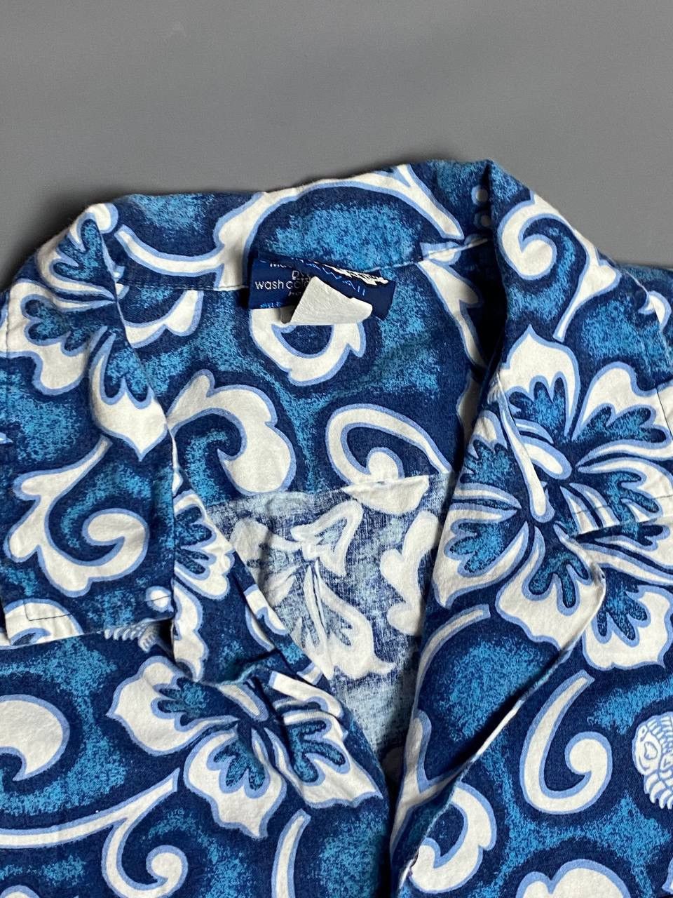 Vintage Vtg 90s Blue Planet Hawaii Floral Shirt Short Sleeve USA L Size US L / EU 52-54 / 3 - 5 Thumbnail