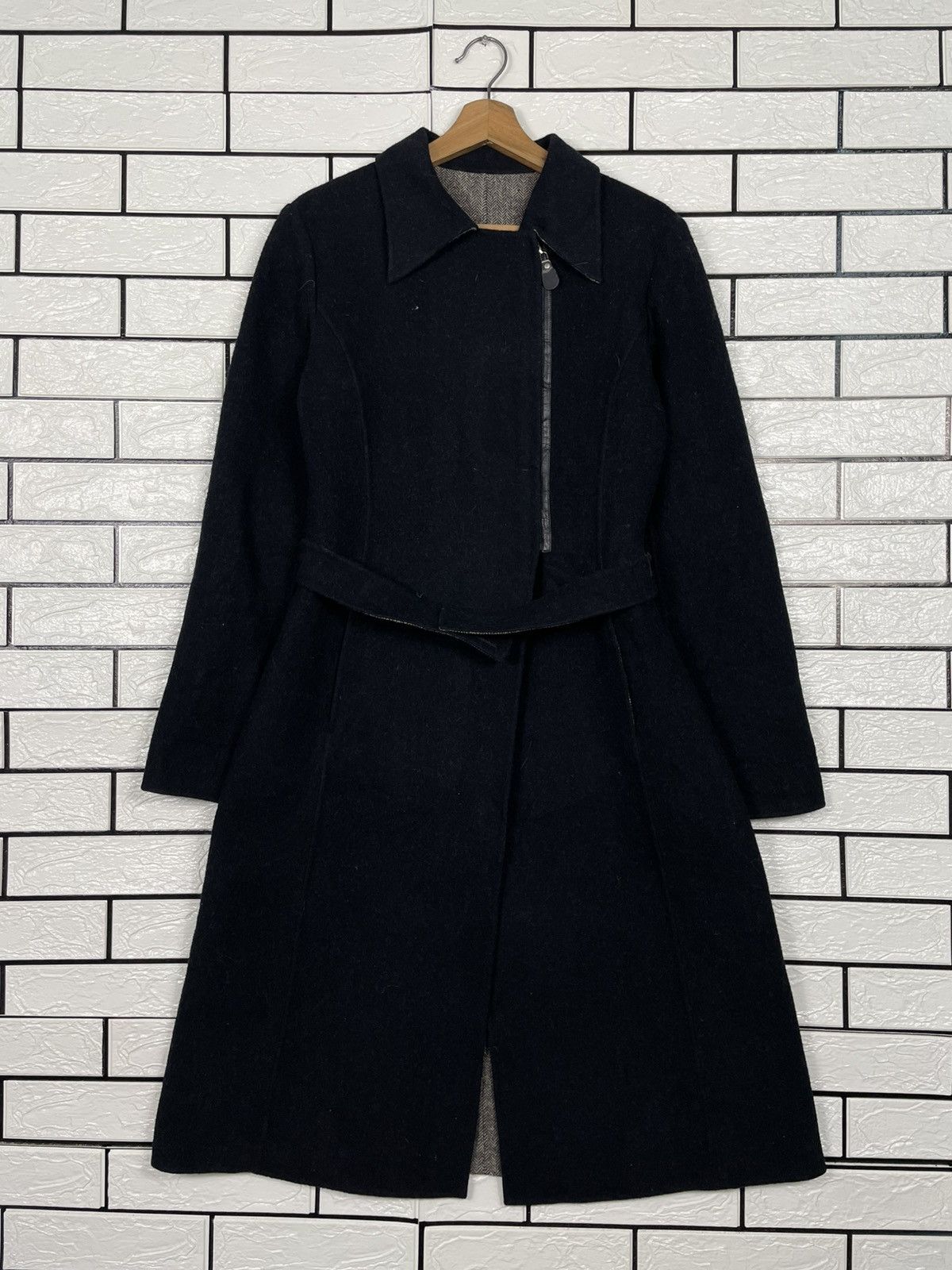Other Bernard Perris Wool Zipper Coat Size S / US 4 / IT 40 - 1 Thumbnail