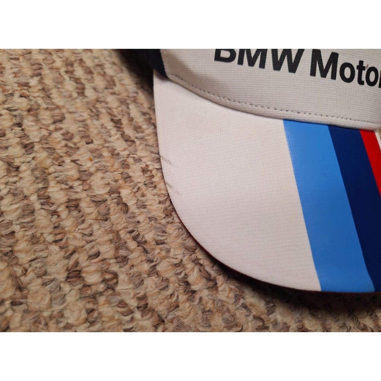 BMW BMW MOTORSPORT Baseball Cap Unisex White Cap One Size Fits All Adjustable Snapback Sport Cap PUMA BMW 80s 90s USA City Logo Size ONE SIZE - 3 Thumbnail