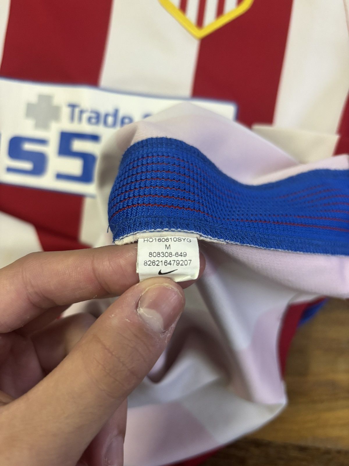 Nike Atlético Madrid 2016/17 Original Nike Size US M / EU 48-50 / 2 - 6 Thumbnail