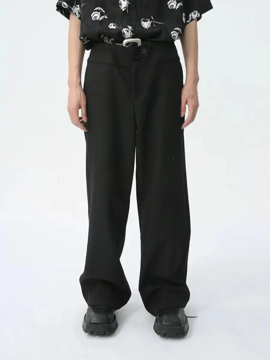 Japanese Brand Retro loose solid color casual jeans Size US 32 / EU 48 - 5 Thumbnail