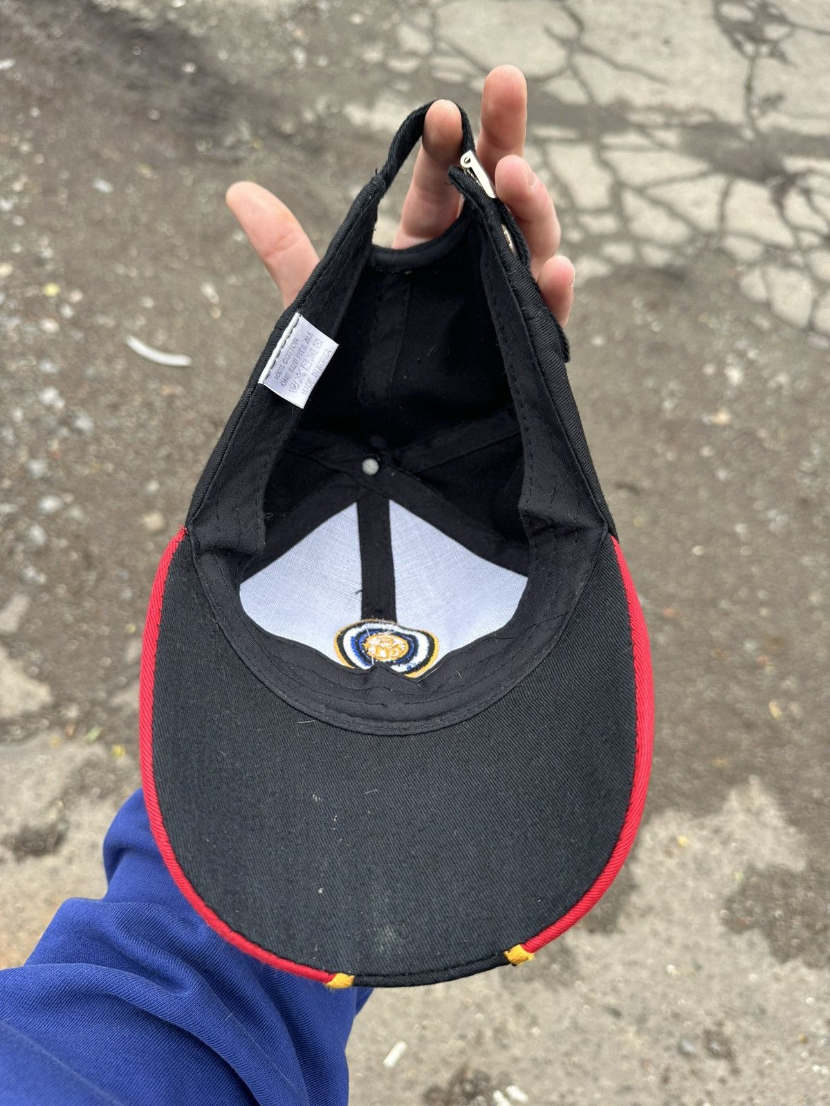 Vintage Vintage Inter Cap Soccer Jersey Y2K SK8 Style Size ONE SIZE - 7 Thumbnail