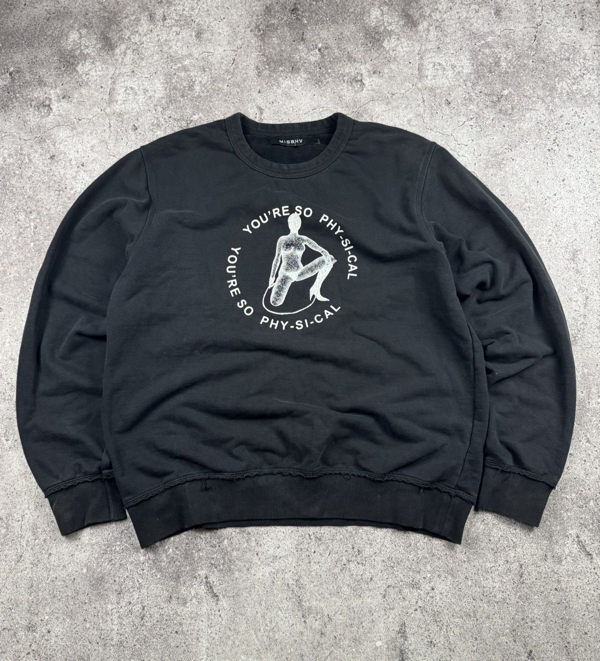 Misbhv MISBHV YOU’RE SO PHYSICAL SWEATSHIRT AVANT GARDE Y2K Size US L / EU 52-54 / 3 - 1 Thumbnail