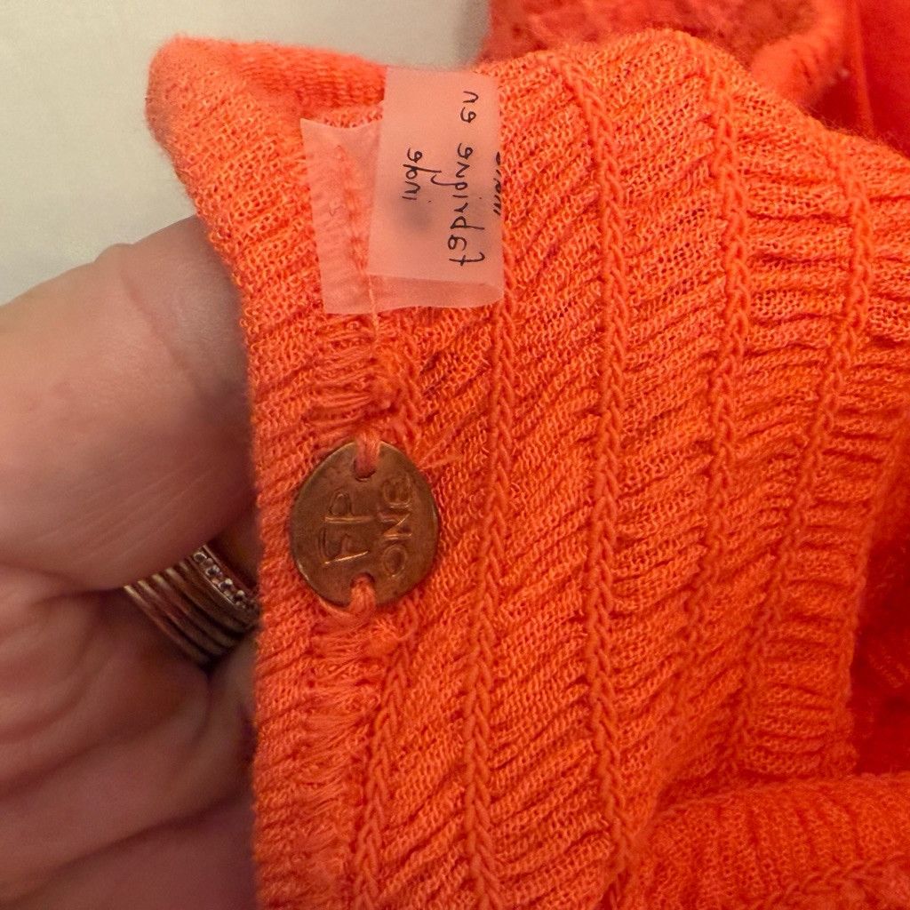 Free People Women's Free People Top S/P Orange Size S / US 4 / IT 40 - 11 Thumbnail