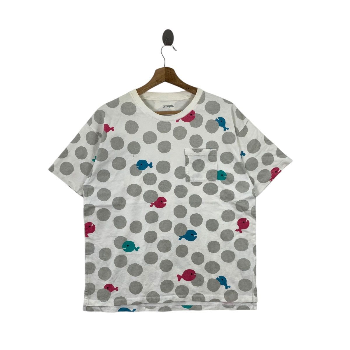 Japanese Brand TARO GOMI x GRANIPH Japanese Writer Art Work Tee Shirt Size US S / EU 44-46 / 1 - 1 Thumbnail