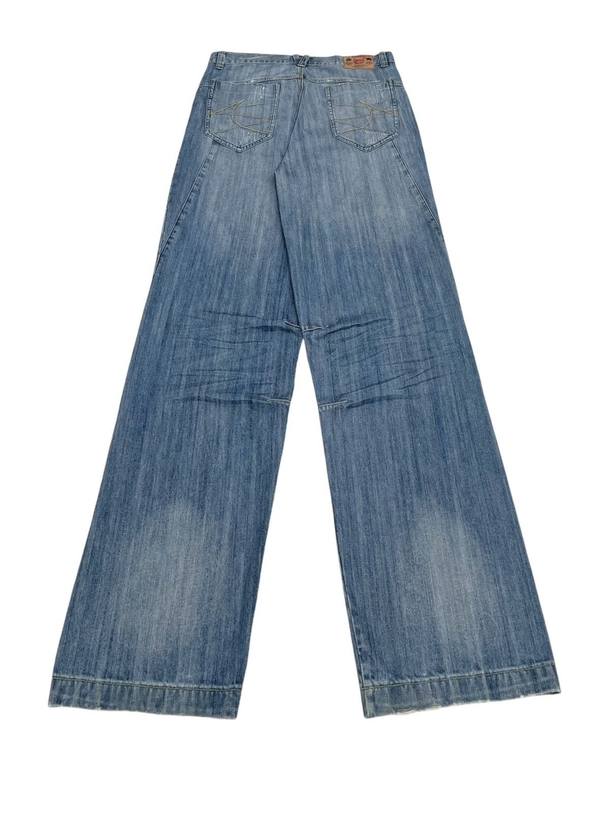 If Six Was Nine × Japanese Brand × Vintage Rare Vintage Brand Platinum Gear Oversized Baggy Jeans 2000s Size US 40 / EU 56 - 2 Thumbnail