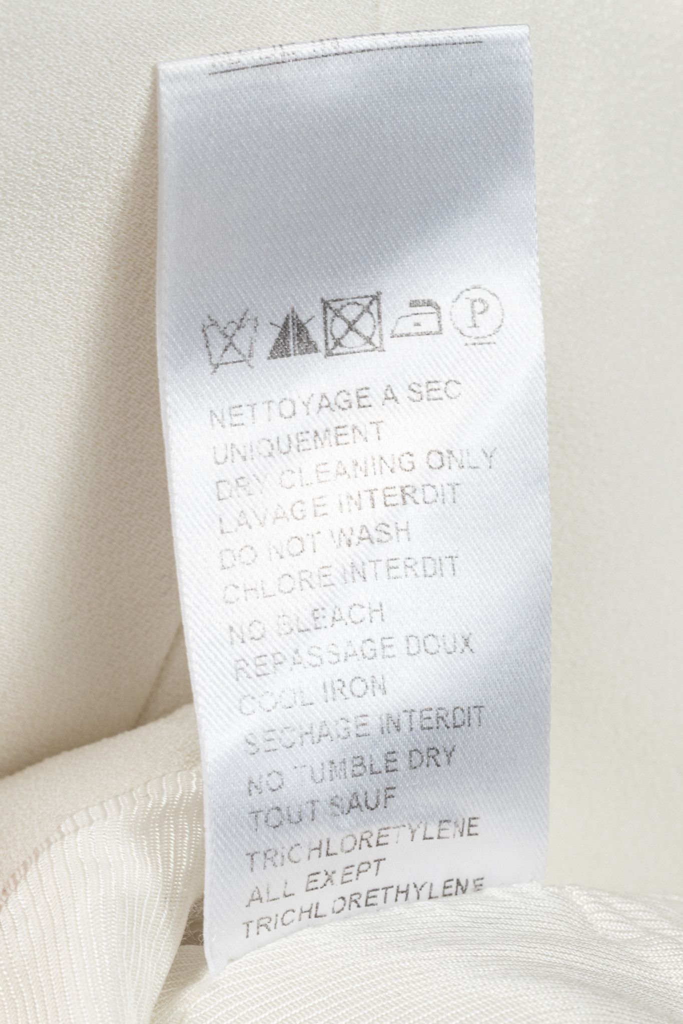 Balmain Balmain White Crepe Square-Neck Cropped Bustier Size XS / US 0-2 / IT 36-38 - 10 Thumbnail