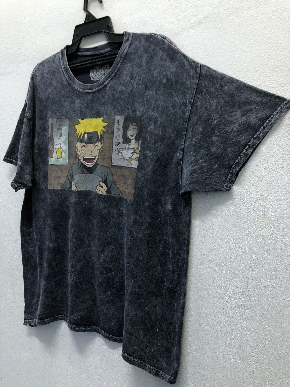 Anime Shonen Jump Naruto Shippuden Ichiraku Ramen Shop T-Shirt Size US L / EU 52-54 / 3 - 6 Thumbnail