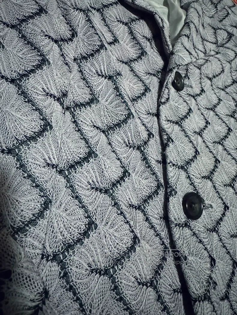 Comme des Garcons Comme Des Garcons One size fits all Embroidered Knit Jacket Size S / US 4 / IT 40 - 4 Thumbnail