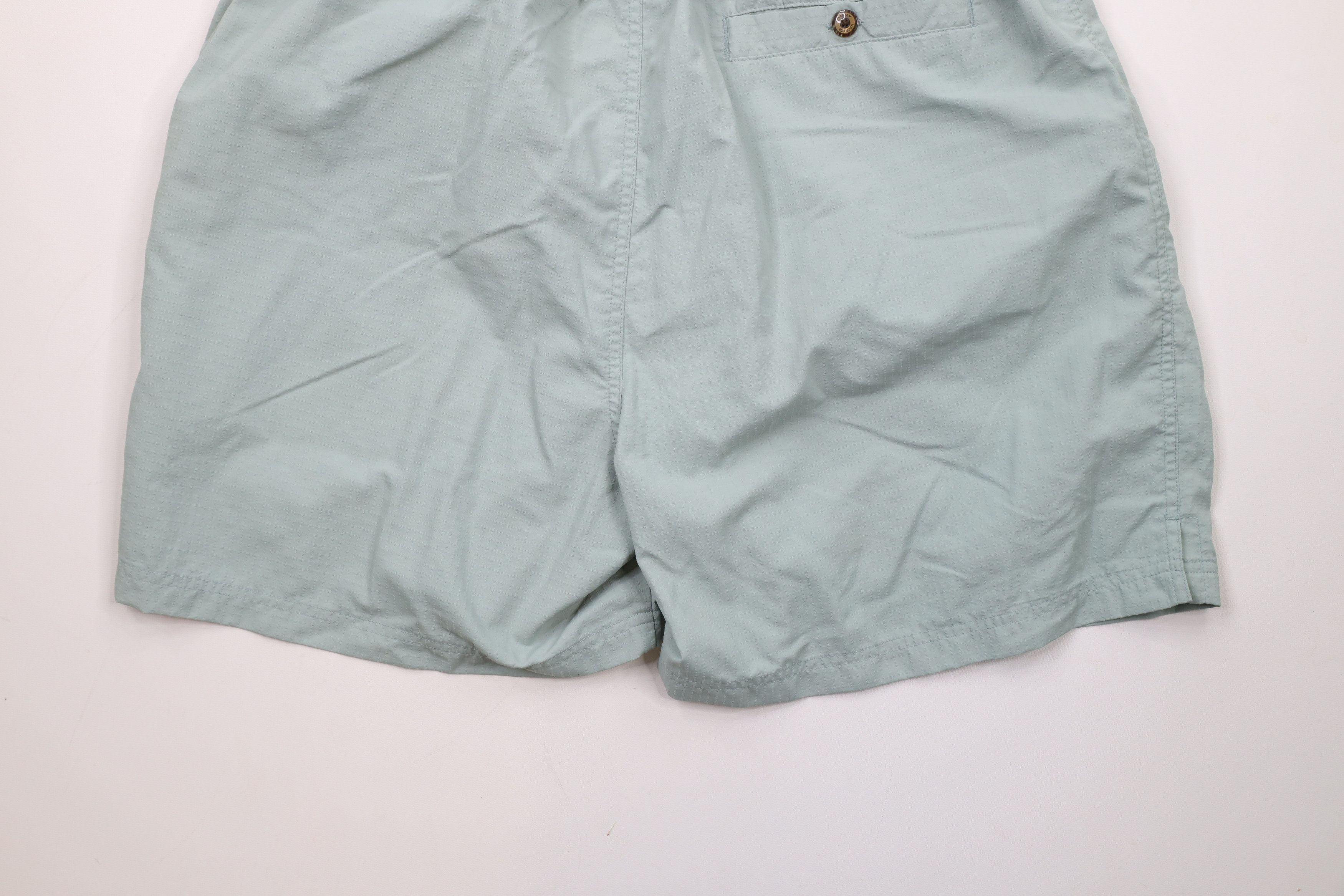 Tommy Bahama × Vintage Vintage Tommy Bahama Seersucker Lined Shorts Mint Green Size US 34 / EU 50 - 12 Thumbnail