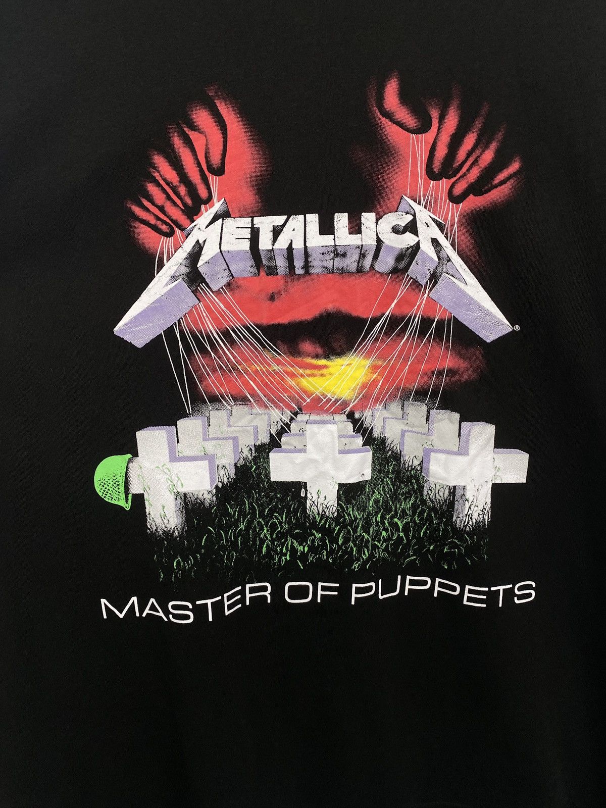 Metallica 🇺🇸 Vintage Metallica Master Of Puppets Rare Retro t-shirt Y2K Size US XL / EU 56 / 4 - 5 Thumbnail