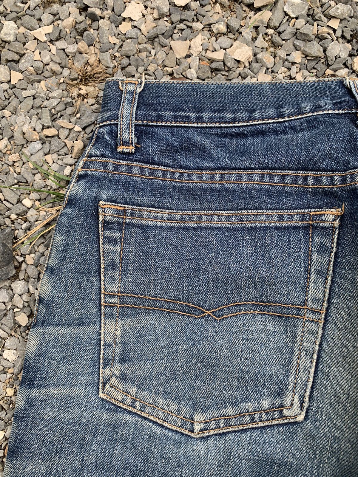 Kapital VINTAGE GL HEART RUSTY JAPANESE DISTRESSED DENIM Size US 28 / EU 44 - 11 Thumbnail