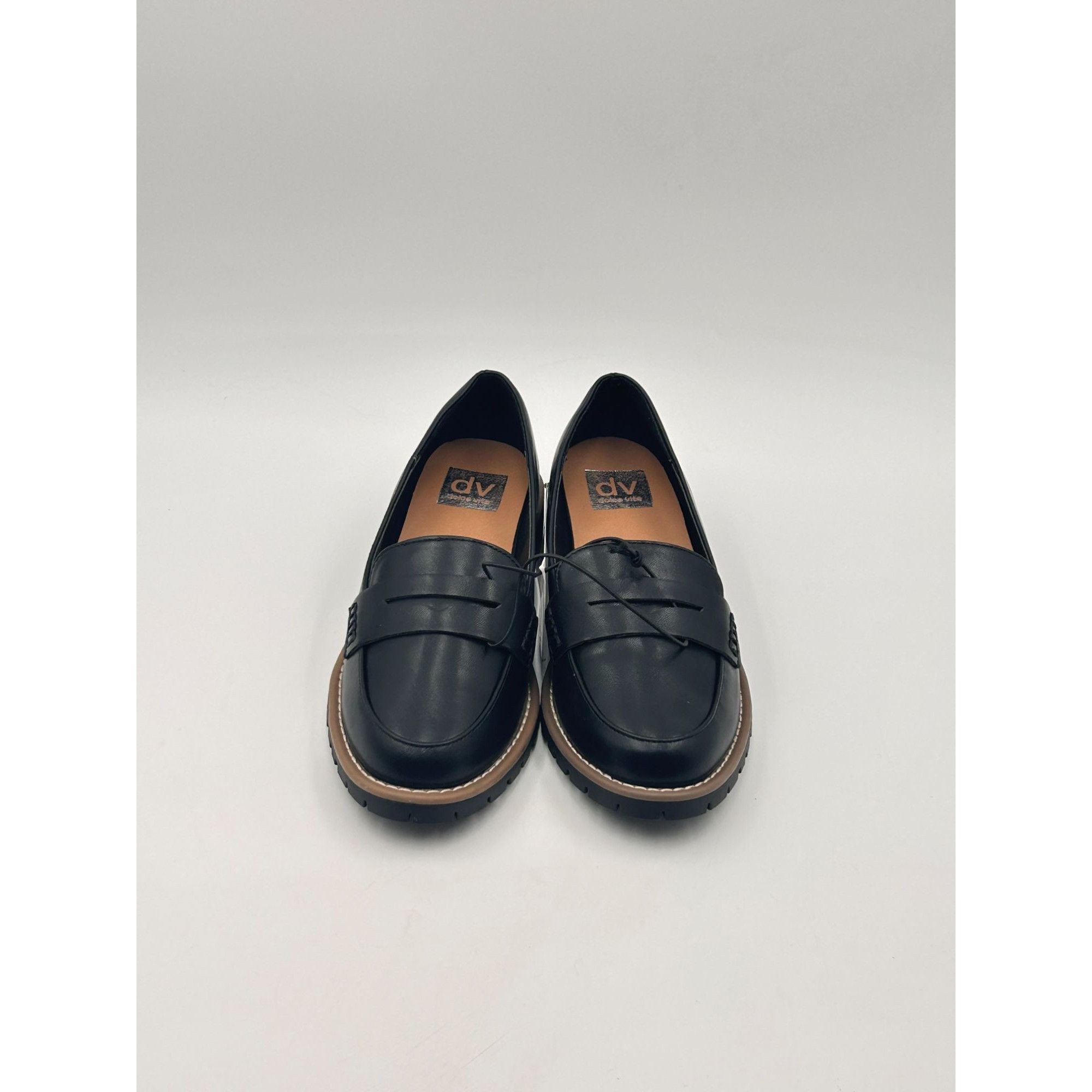 Other DV Dolce Vita Crisp Lug Loafer Womens 6 Black Chunky Platfor Size US 6 / IT 36 - 2 Thumbnail