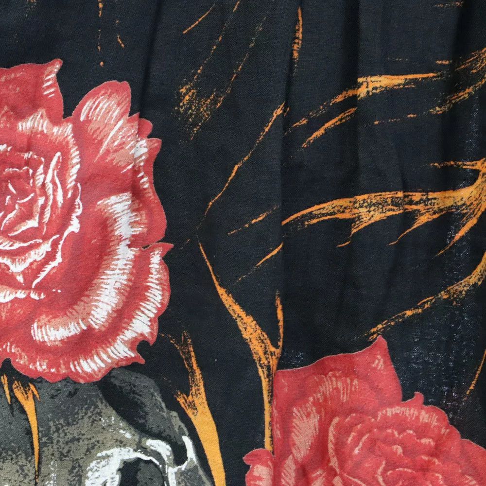 Yohji Yamamoto BLACK Scandal Yohji Yamamoto 19SS Skull Print Baloon Pants Size US 35 - 4 Thumbnail