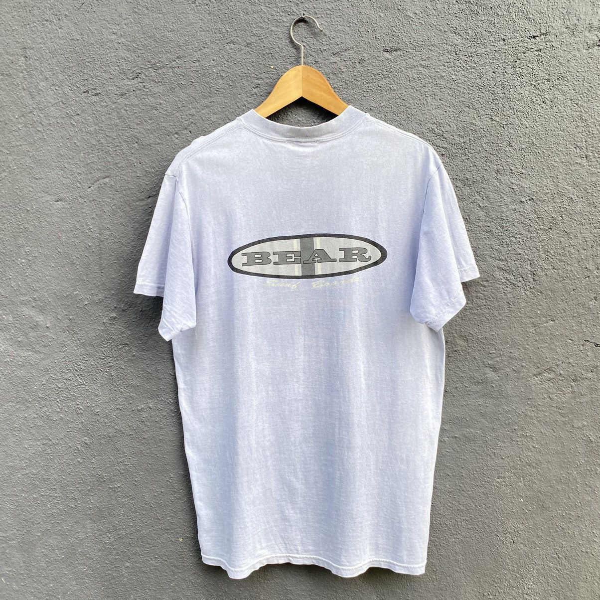 Vintage Thrashed Faded Vintage 90s Bear Surfboard ERD GRUNGE TEE Size US M / EU 48-50 / 2 - 1 Thumbnail