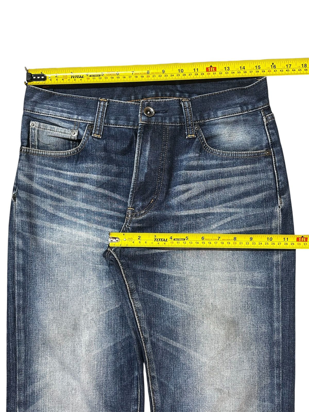 Uniqlo Vintage Japanese Uniqlo Mud Wash Style Jeans Size US 31 - 5 Thumbnail