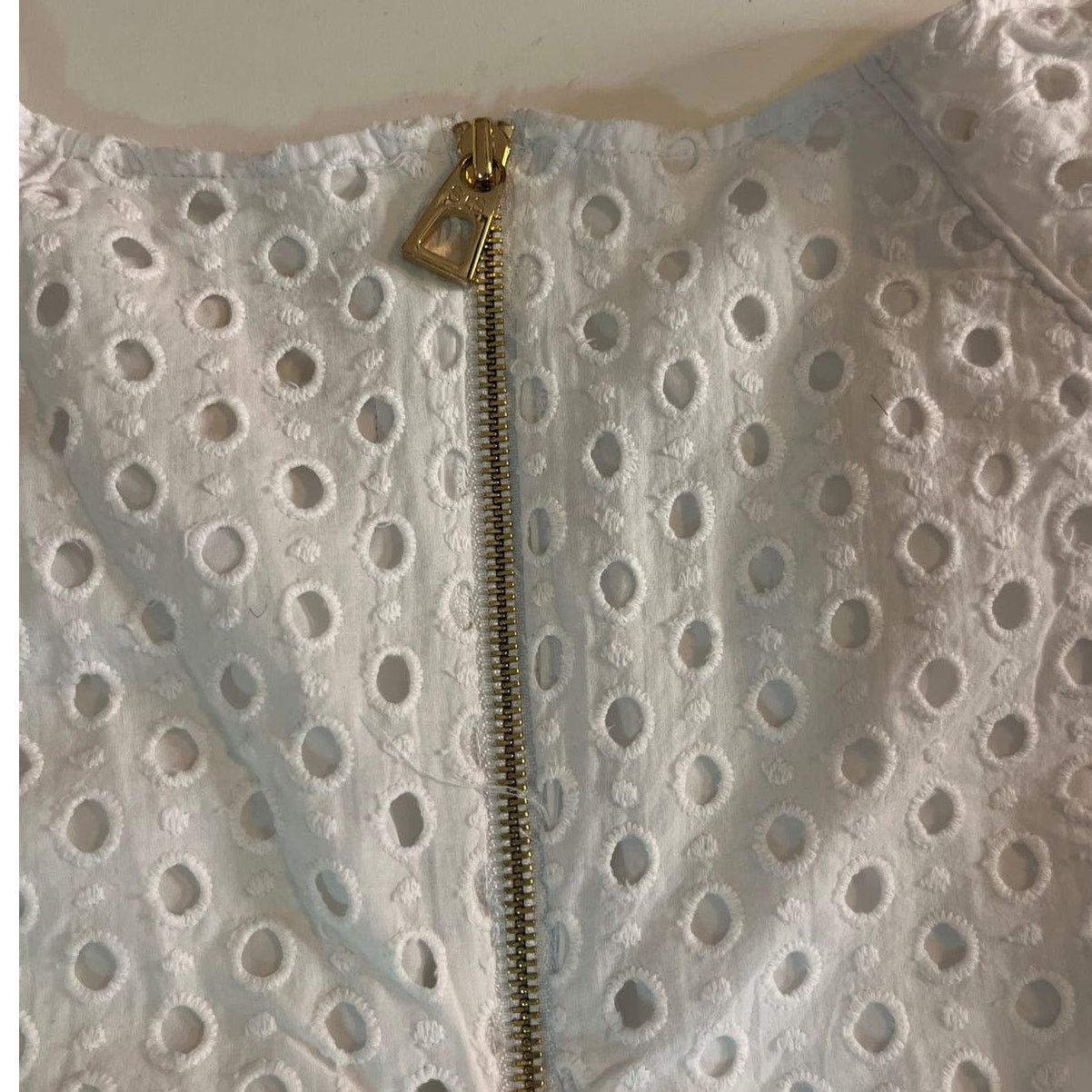 Designer Sail To Sable White Eyelet Short sleeve top Size M Size M / US 6-8 / IT 42-44 - 9 Thumbnail