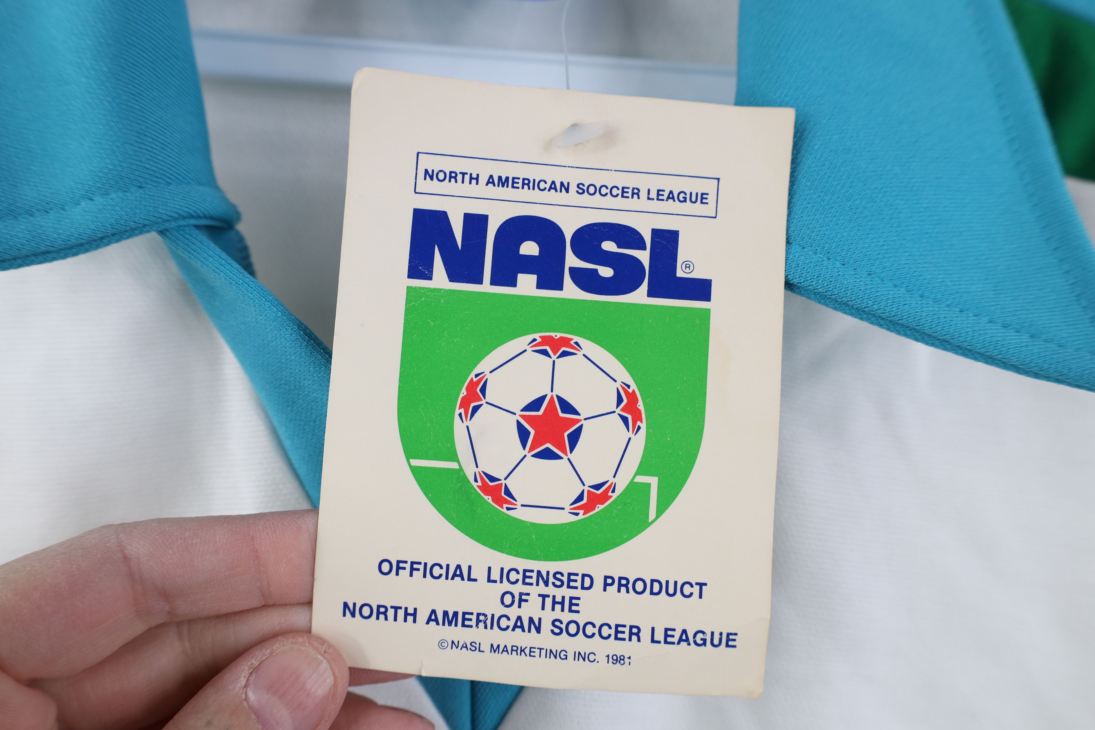 Vintage Deadstock Vintage 70s 80s Sounders Soccer Futbol Jersey USA Size US S / EU 44-46 / 1 - 5 Thumbnail