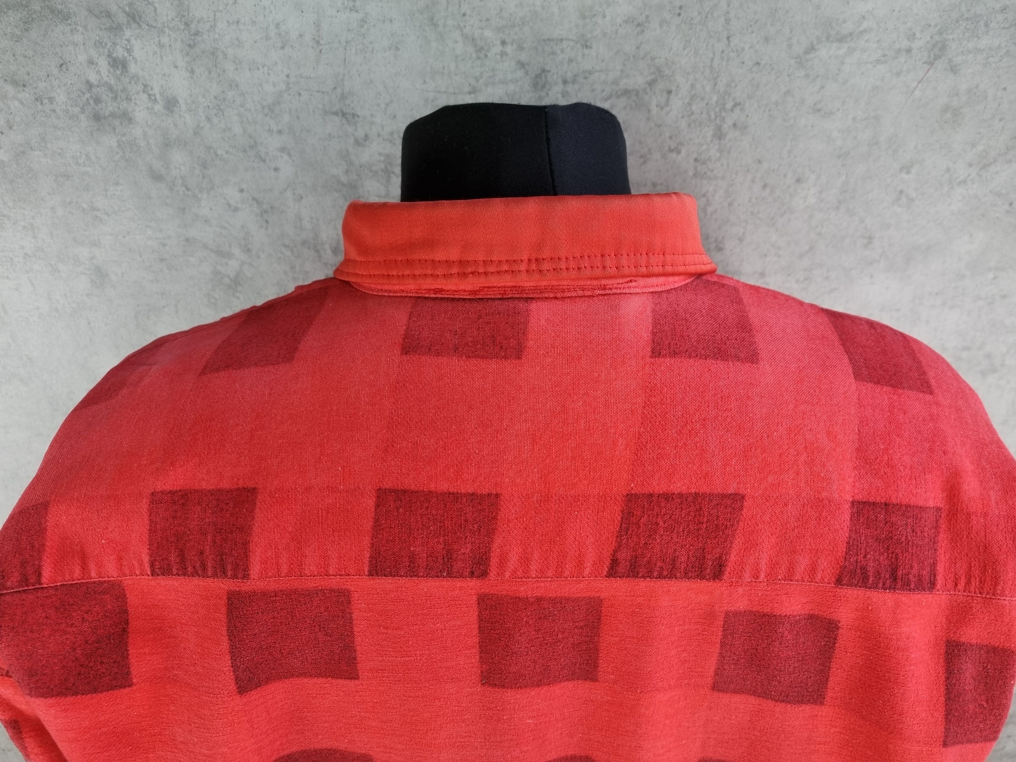 Le Laboureur × Vintage 80s Rare Quilted Plaid Worked Over Shirt Grunge Thrashed Size US L / EU 52-54 / 3 - 10 Thumbnail