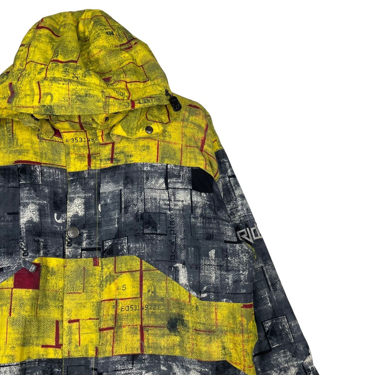Bonfire Outerwear × Sports Specialties 💥RIDE SNOWBOARD ABSTRACT UTILITY GEAR SKI JACKET Size US M / EU 48-50 / 2 - 5 Thumbnail